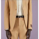 Gucci Unisex Blondie Belt Black Leather Round Interlocking G Buckle 3 CM Width - Imagen 4