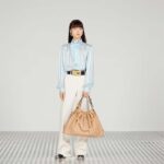 Gucci Unisex GG Deco Medium Tote Bag Rose Beige Quilted Leather Two-Toned Vintage Interlocking G - Imagen 13