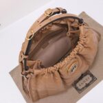 Gucci Unisex GG Deco Medium Tote Bag Rose Beige Quilted Leather Two-Toned Vintage Interlocking G - Imagen 8