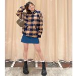 Gucci Unisex GG Leather Boots Rubber Lug Sole Lace-Up Interlocking G Flats – Bild 12