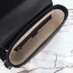 Gucci Unisex GG Ophidia Medium Messenger Bag Blue Black Supreme Tender Canvas Double G - immagine 8