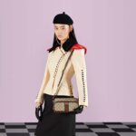 Gucci Unisex GG Ophidia Small Messenger Bag Beige Ebony GG Supreme Canvas - Bild 12