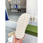 Gucci Unisex GG Sneaker Pink Original GG Canvas Rubber Sole Interlocking G Flat - Image 10