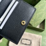 Gucci Unisex GG Wallet Interlocking G Python Bow Black Leather - Image 9