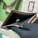 Gucci Unisex GG Wallet Interlocking G Python Bow Rose Beige Leather Moiré Lining - immagine 10