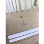 Gucci Unisex Horsebit 1955 Card Case Wallet Beige White GG Supreme Canvas - Image 10