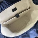 Gucci Unisex Ophidia GG Medium Backpack Blue Black GG Supreme Canvas Double G – Image 10