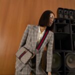 Gucci Unisex Ophidia GG Shoulder Bag Beige Ebony GG Supreme Canvas Double G - Image 12