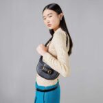 Gucci Women GG Horsebit 1955 Mini Round Shoulder Bag Black Leather Cotton Linen Lining – Image 12