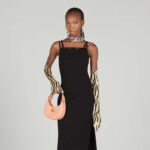 Gucci Women GG Marmont Matelassé Mini Bag Peach Matelassé Round Vertical Leather - Image 11