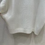 Gucci Women GG Wool Sweater Interlocking G Crewneck Web Stripe Wide Armhole Sleeveless - Image 7