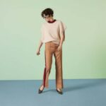 Gucci Women GG Wool Sweater Interlocking G Crewneck Web Stripe Wide Armhole Sleeveless - Image 11