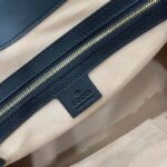 Gucci Women Padlock Medium GG Shoulder Bag Beige Ebony GG Supreme Canvas Black Leather - Image 10