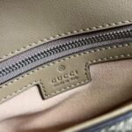 Gucci Women Petite GG Shoulder Bag Mini Beige Ebony GG Supreme Canvas Double G - Image 10