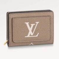 Louis Vuitton LV Unisex Cléa Wallet Cream Monogram Empreinte Embossed Supple Grained Cowhide Leather (10)