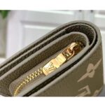 Louis Vuitton LV Unisex Cléa Wallet Cream Monogram Empreinte Embossed Supple Grained Cowhide Leather - Image 8