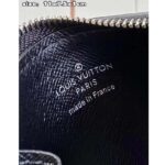 Louis Vuitton LV Unisex Coin Card Holder Monogram Eclipse Coated Canvas Cowhide Leather - Image 10