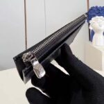 Louis Vuitton LV Unisex Coin Card Holder Monogram Eclipse Coated Canvas Cowhide Leather - Image 8