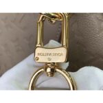 Louis Vuitton LV Unisex Keepall Bandoulière 45 Bag Tourterelle Monogram Empreinte Giant Cowhide Leather – Image 7