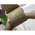 Louis Vuitton LV Unisex Keepall Bandoulière 45 Bag Tourterelle Monogram Empreinte Giant Cowhide Leather – Image 6