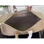 Louis Vuitton LV Unisex Keepall Bandoulière 45 Bag Tourterelle Monogram Empreinte Giant Cowhide Leather – Image 5