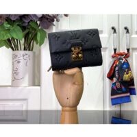 Louis Vuitton LV Unisex Métis Compact Wallet Black Monogram Empreinte Embossed Supple Grained Cowhide Leather (5)