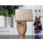 Louis Vuitton LV Unisex Métis Compact Wallet Crème Beige Monogram Empreinte Embossed Supple Grained Cowhide Leather - immagine 3