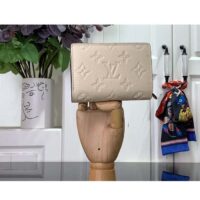 Louis Vuitton LV Unisex Métis Compact Wallet Crème Beige Monogram Empreinte Embossed Supple Grained Cowhide Leather (2)