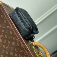 Louis Vuitton LV Unisex Nano Alpha Monogram Eclipse Coated Canvas Cowhide Leather (2)