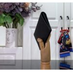 Louis Vuitton LV Unisex Passport Cover Black Taiga Leather Cowhide Leather Lining - Bild 5