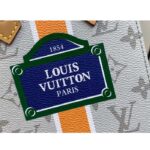 Louis Vuitton LV Unisex Petit Sac Plat Bag Beige Ocher Monopaname Coated Canvas Cowhide Leather - immagine 13