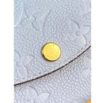 Louis Vuitton LV Unisex Rosalie Coin Purse Blue Monogram Empreinte Embossed Supple Grained Cowhide Leather - immagine 9