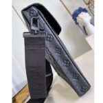 Louis Vuitton LV Unisex S Lock Briefcase Black Taurillon Monogram Embossed Cowhide Leather – Bild 6