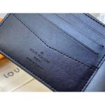 Louis Vuitton LV Unisex Slender Wallet Gradient Electric Sun Calf Leather Textile Lining - immagine 8
