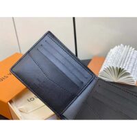 Louis Vuitton LV Unisex Slender Wallet Gradient Electric Sun Calf Leather Textile Lining (4)