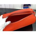 Louis Vuitton LV Unisex Soft Polochon MM Vermillion Red Epi XL Grained Cowhide Leather - Image 11