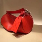 Louis Vuitton LV Unisex Soft Polochon MM Vermillion Red Epi XL Grained Cowhide Leather - Image 6