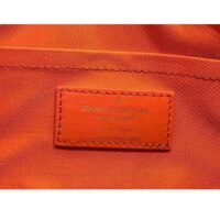 Louis Vuitton LV Unisex Soft Polochon MM Vermillion Red Epi XL Grained Cowhide Leather (11)