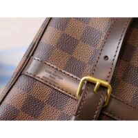 Louis Vuitton LV Unisex Speedy 30 Damier Ebene Coated Canvas Natural Cowhide Leather (11)