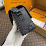 Louis Vuitton LV Unisex Steamer Wearable Wallet Black Embossed Cowhide Leather - Bild 10
