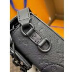 Louis Vuitton LV Unisex Steamer Wearable Wallet Black Embossed Cowhide Leather - Bild 11