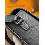 Louis Vuitton LV Unisex Steamer Wearable Wallet Black Embossed Cowhide Leather - Bild 12