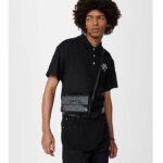 Louis Vuitton LV Unisex Steamer Wearable Wallet Black Monogram Eclipse Coated Canvas Cowhide Leather - Bild 16