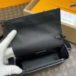 Louis Vuitton LV Unisex Steamer Wearable Wallet Black Monogram Eclipse Coated Canvas Cowhide Leather - Bild 8
