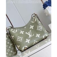 Louis Vuitton LV Women CarryAll PM Bag Light Khaki Cream Monogram Empreinte Embossed Grained Cowhide Leather (1)