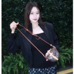 Louis Vuitton LV Women Micro Chantilly Monogram Coated Canvas Natural Cowhide Leather - Image 5