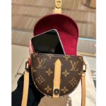 Louis Vuitton LV Women Micro Chantilly Monogram Coated Canvas Natural Cowhide Leather - Image 4