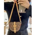 Louis Vuitton LV Women Micro Chantilly Monogram Coated Canvas Natural Cowhide Leather - Image 9