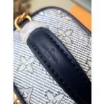 Louis Vuitton LV Women Micro Vanity Blue Monoglam Coated Canvas Microfiber Lining – Bild 7