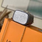 Louis Vuitton LV Women Micro Vanity Blue Monoglam Coated Canvas Microfiber Lining – Bild 5